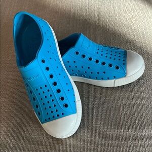 Native Kids Blue Slip-On Shoes